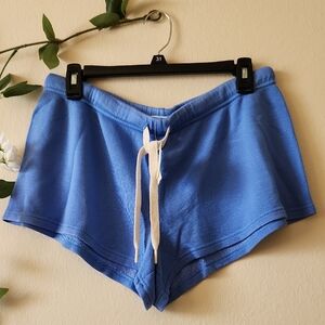 aerie - NWT Laundry Blue Stretch Flex Terry Shorts - L
